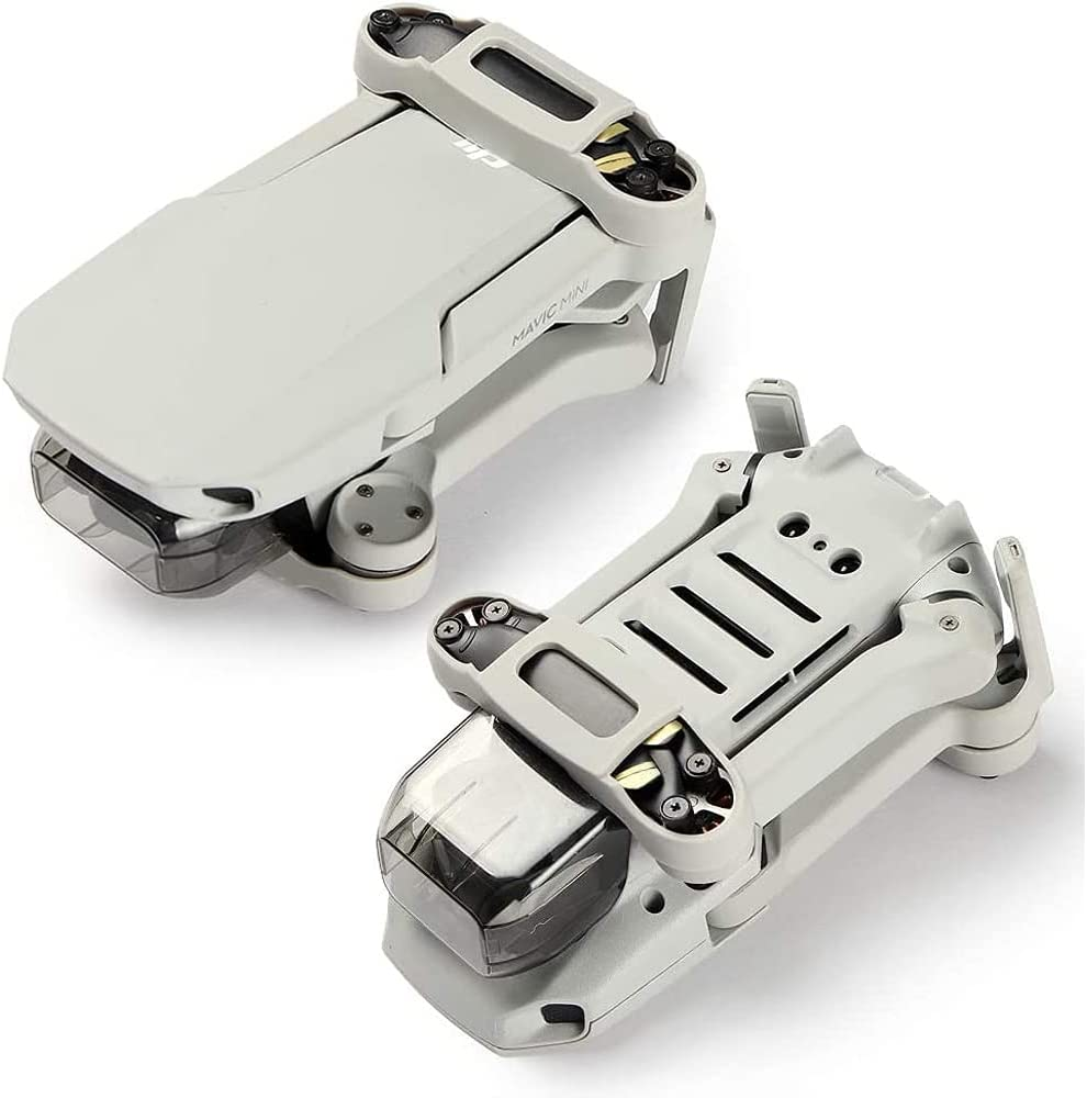 MMOBIEL Drone Propeller Holder Guards and Landing Gear for DJI Mini 2 - Mavic Mini Drone Props Protector and Leg - Gray image number 5