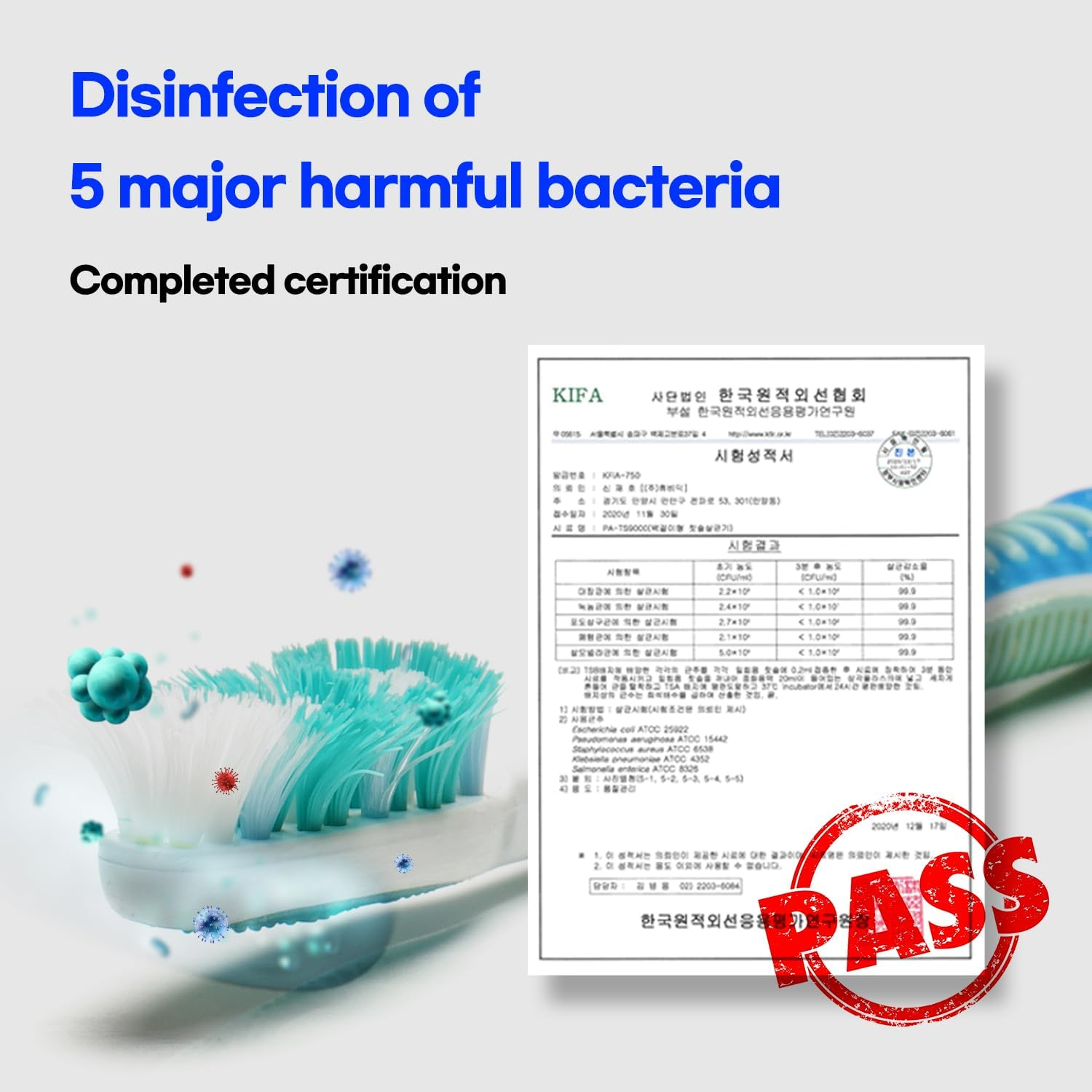 [Samsung UVC] Hubicare Toothbrush Sanitizer + Holder │ UV-C/UV-A Dual LED Sterilizer for Home, Office, and Travel │ USB Rechargeable │ Compatible with All Brush Heads (Beige) image number 5