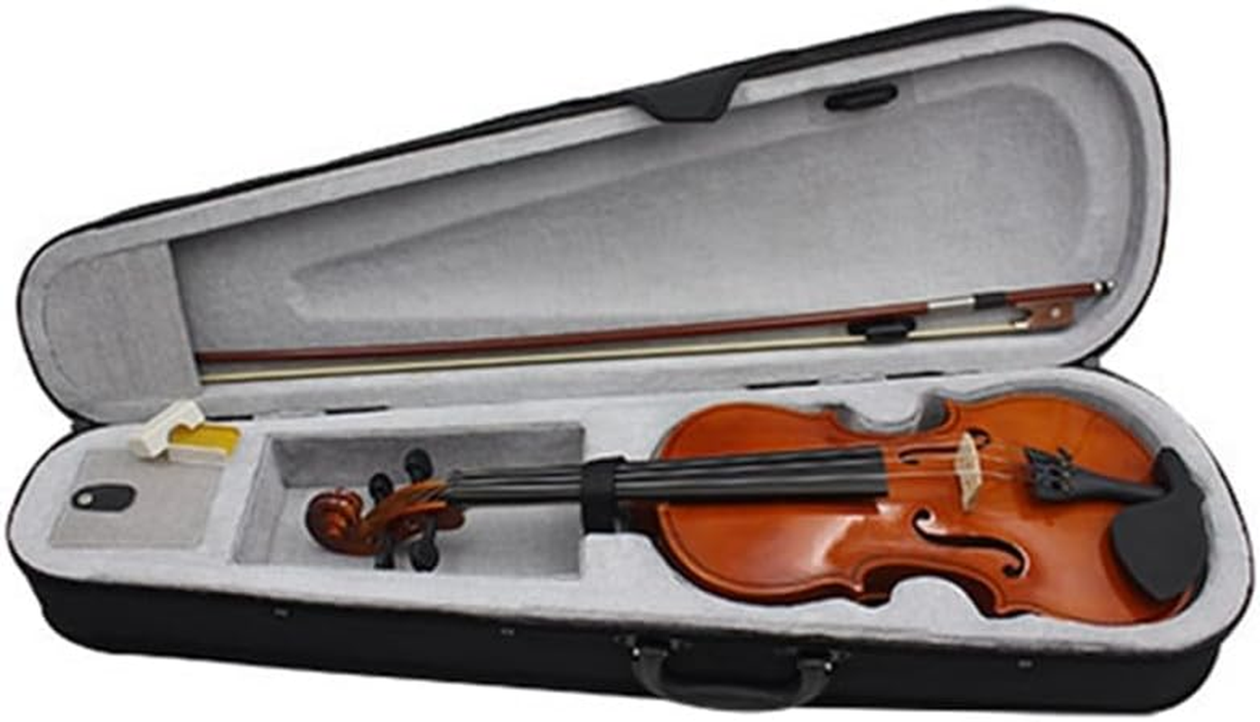 Lyaciomn Violin 1/2 Violin,Music Instruments for Adults Child Violin, with Hard Case, Bow,Great for Beginner Easy Install image number 5