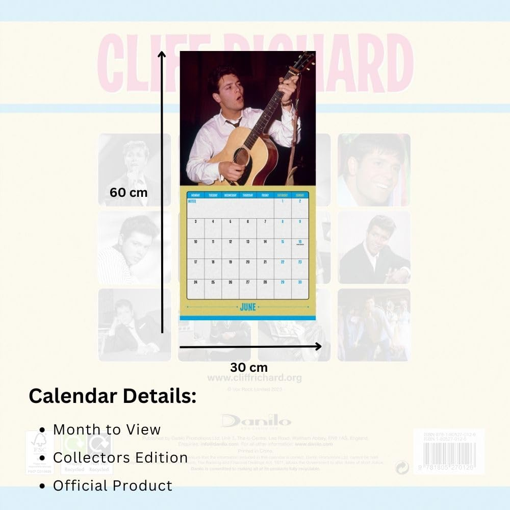 Cliff Richard 2024 Square Collector'S Edition Record Sleeve image number 4