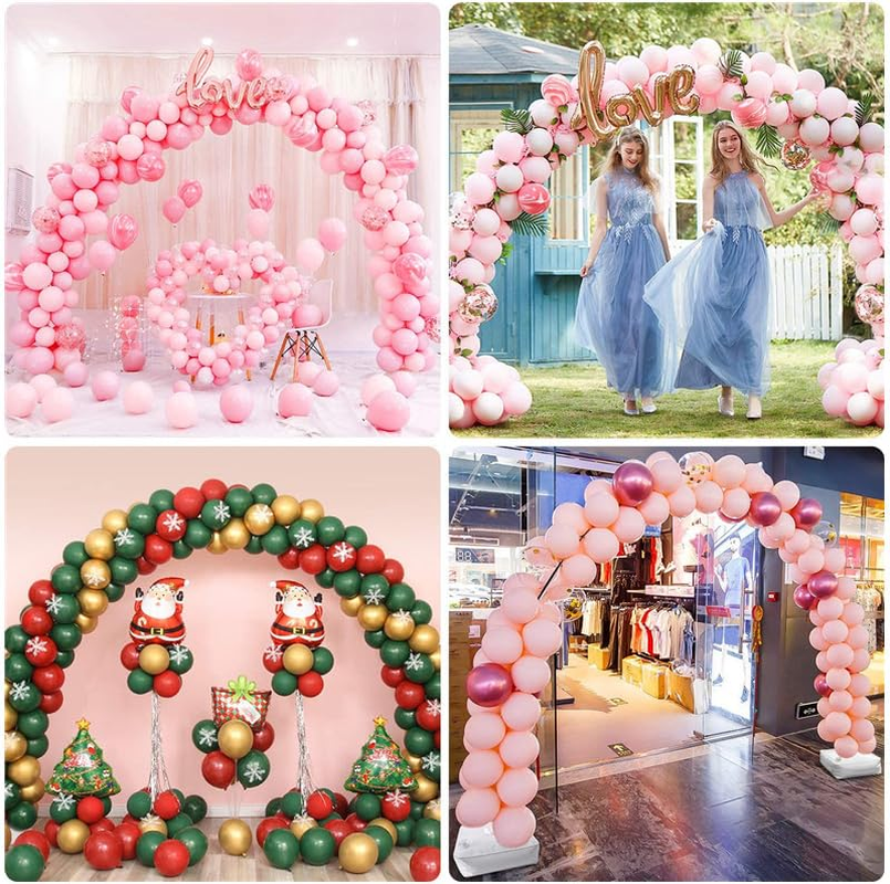 Balloon Arch Kit with Stand & Base, 9FT Tall & 10FT Wide Adjustable Backdrop for Birthday, Graduation, Wedding Party Decorations image number 6
