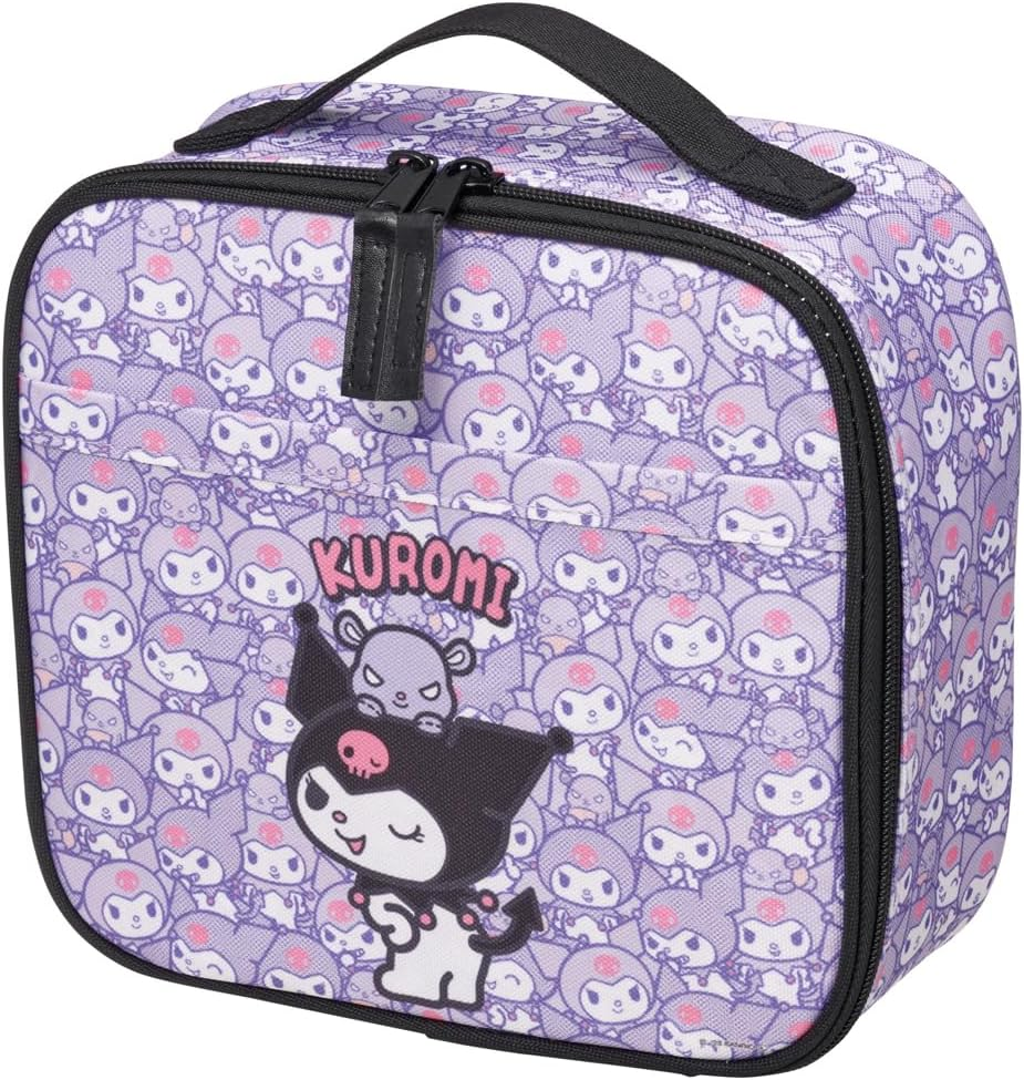 Skater KB34-A Children'S Lunch Bag, 1.3 Gal (3.4 L), Carry Lunch Box and Water Bottle Together, Cinnamoroll, Sanrio, Made in Japan