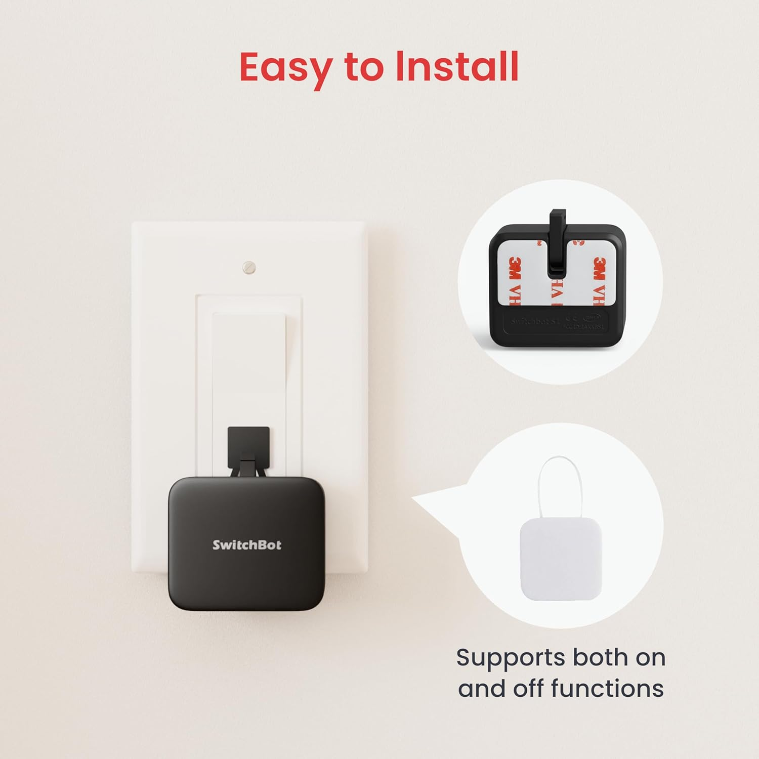 Switchbot Smart Switch Button with Timer App Controlled Wifi Switch DIY Tools (With a Hub Compatible with Alexa Google Home IFTTT) image number 4