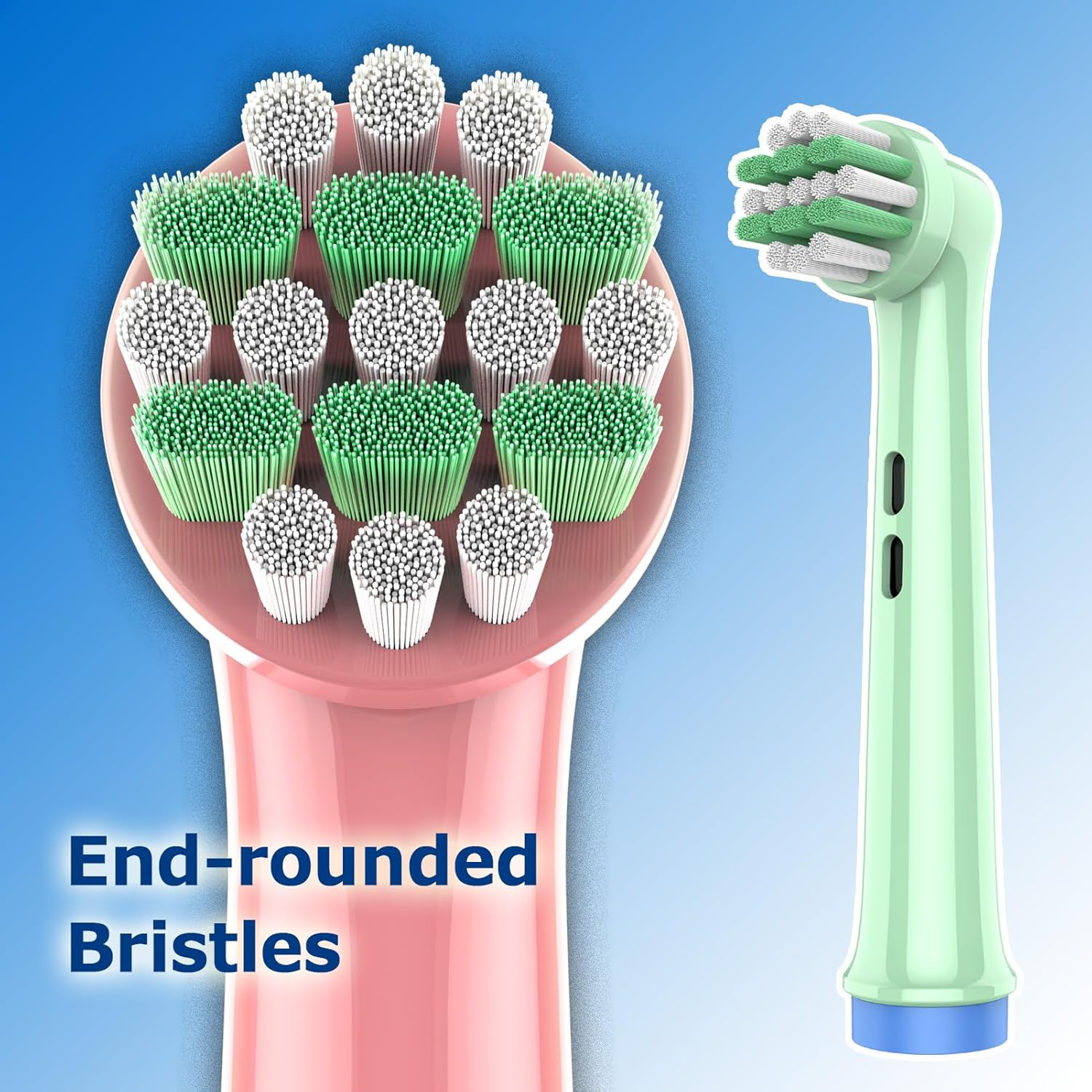 Kids Toothbrush Heads for Oral-B Toothbrush Pro 100 Kids,Pro 300, Vitality Pro 700, Replacement Brush Heads for Gentle Clean, Electric Toothbrush Head Soft - 8 Pack Colorful image number 4