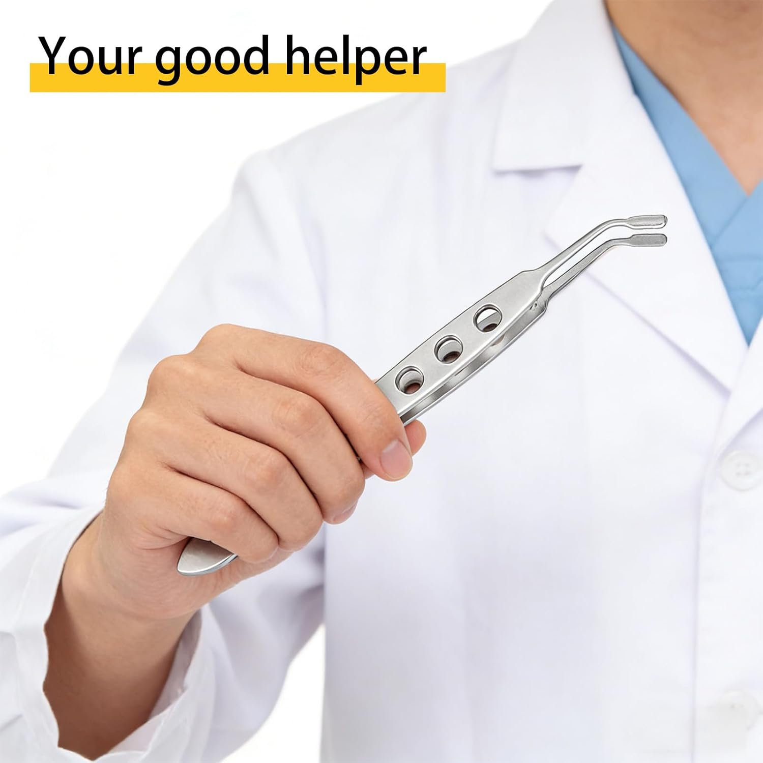 Yxvyxymyxxg Stainless Steel Eye Care Tweezers - Easy-To-Use Meibomian Gland Expressor & Eyelid Massage Tool for Men & Women