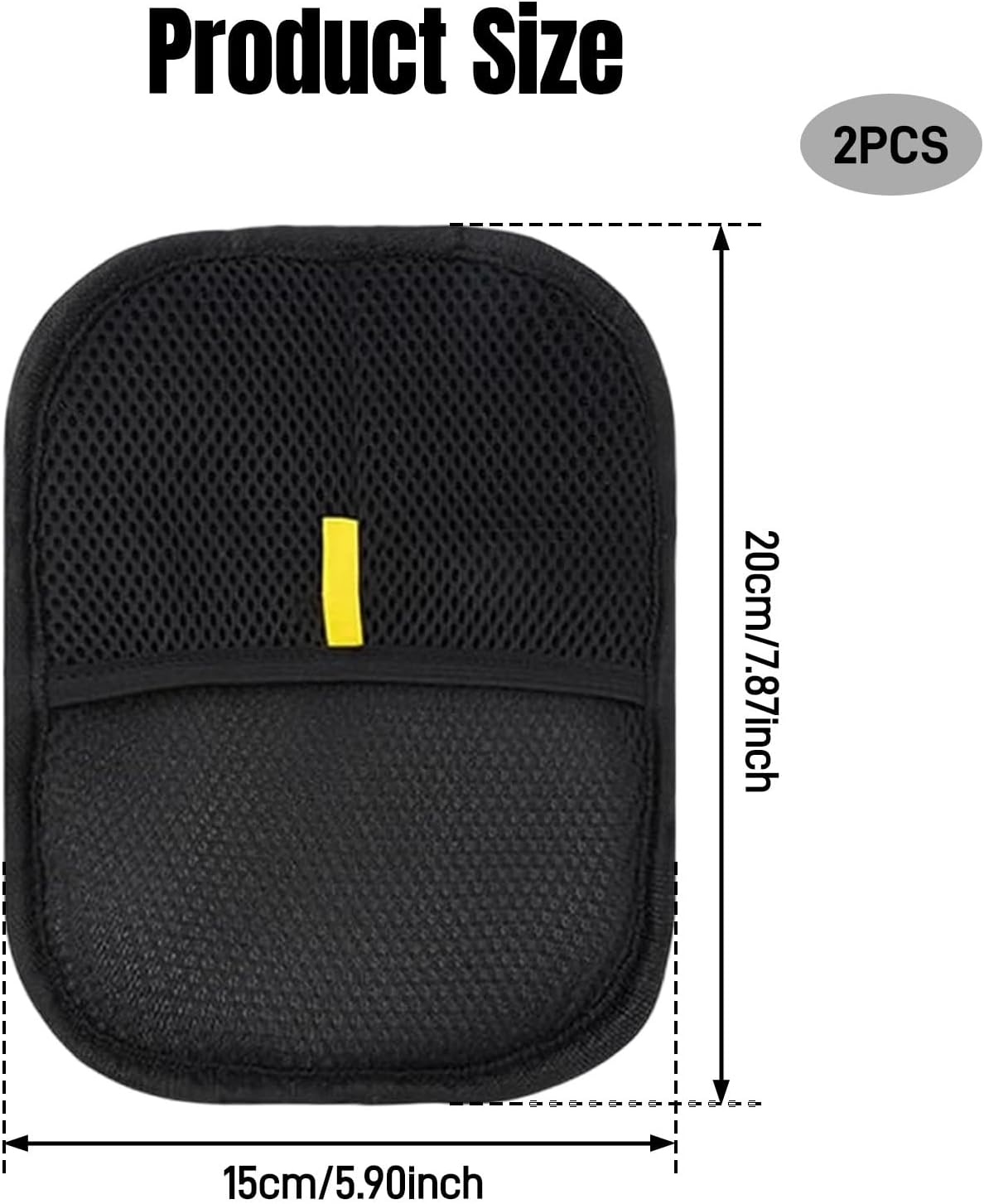 Pack of 2 Pet Hair Remover Cat Gloves, Double-Sided Fur Gloves, Cat Pet Grooming Gloves, Cat Pet Hair Remover for Washing Deshedding, Cleaning Carpets Sofas image number 2