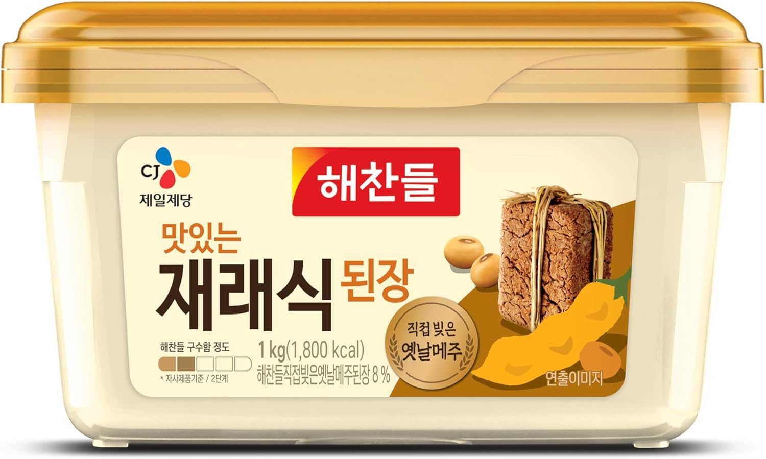 CJ Haechandle Doenjang Plain Conventional Soybean Paste 1 Kg