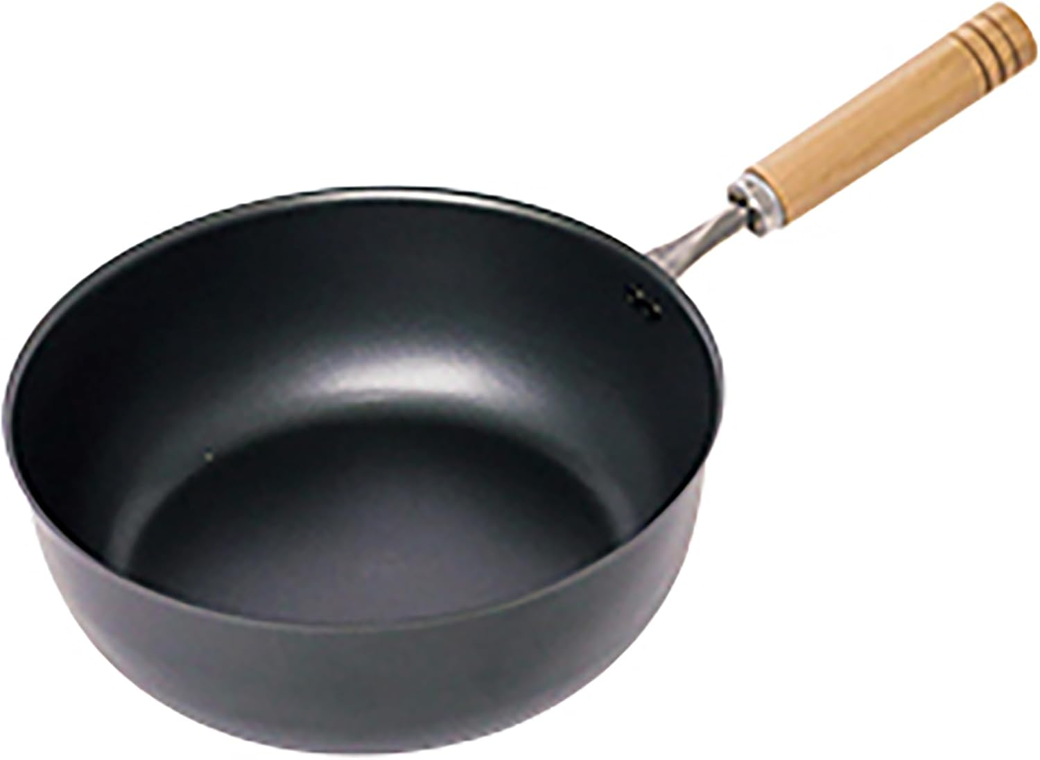 Sugiyama Metal KS-3043 Oval Frying Pan, Compatible with Induction and Gas Fires, Iron, Made in Japan, Artisan Flavor, Nano Embossing, Light Weight Even Though Iron Works with Oil image number 3