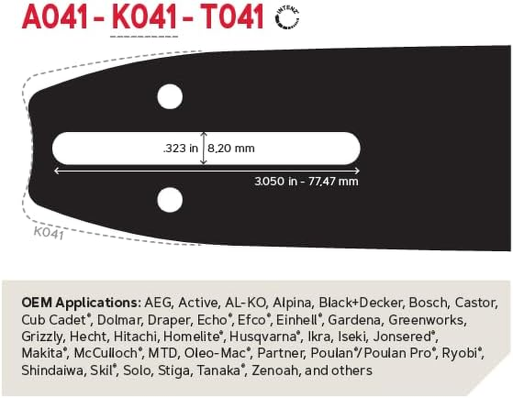 Oregon 27857 16-Inch Bar & 91VG Chainsaw Blade Combination Fits Craftsman, Echo, Homelite, Poulan