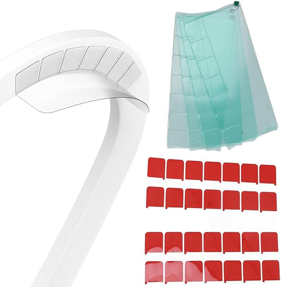 4 Pcs Toilet Pee Guard for Toilet Seat, Splash Guard Prevents Kids and Adult from Peeing Splash to Keep Toilet Clean, Potty Training Pee Splash Guard with Upgrad Super Stickiness image number 5