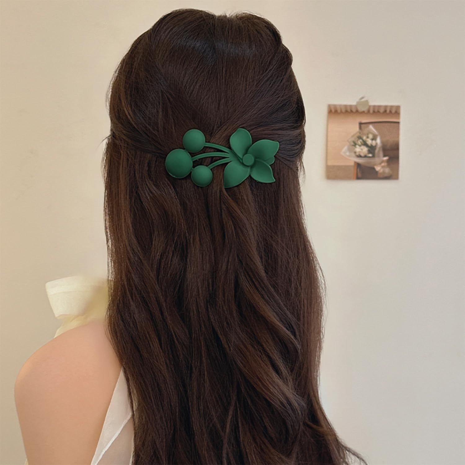 Pack of 7 Flower Hair Pins, Simple and Versatile Hairpin, Hair Accessories for Women, Hairstyle Decorations, Hairstyle Accessories image number 2