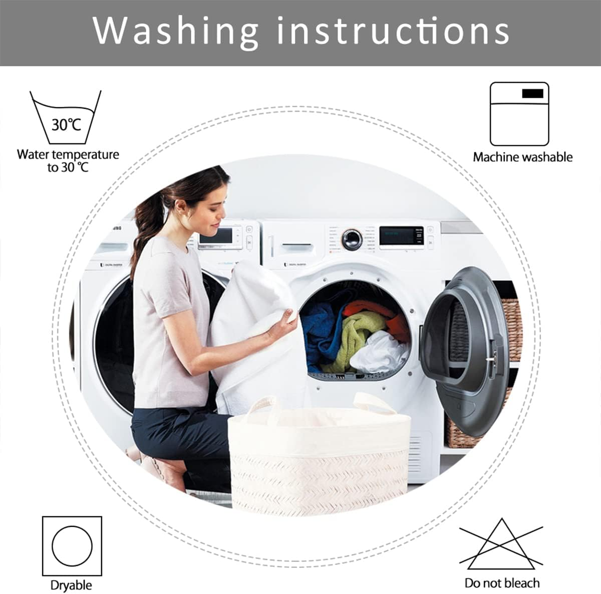 ZJMCAJY Bean Bag Cover, Easy Cleaning Inner Liner, Removable Washable Fit 100X120Cm, Zipper Opening, No Filler (1Pcs 100X120Cm) image number 5