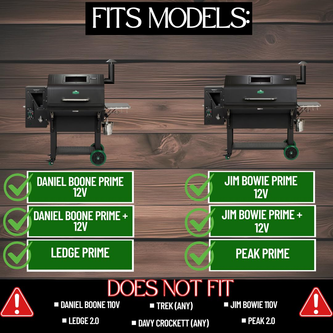 Genuine GMG, Green Mountain Grills 12V Thermal Sensor, P-1209, for Daniel Boone, Jim Bowie, Ledge, Peak Prime and Prime plus Pellet Grill Models image number 3