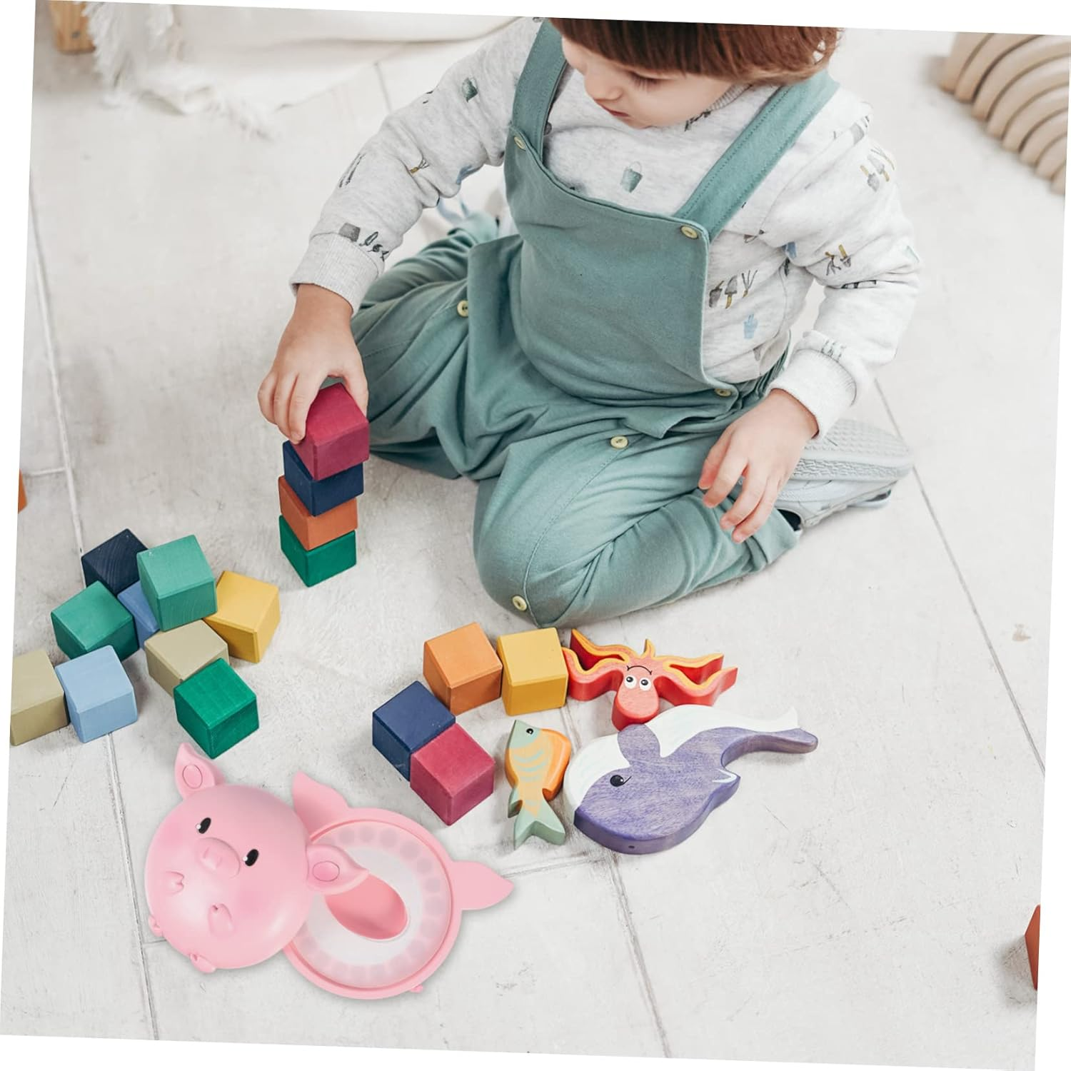 HANABASS Deciduous Tooth Box Cartoon Teeth save Girl Storage Case for Preservation Keepsake for Fairy