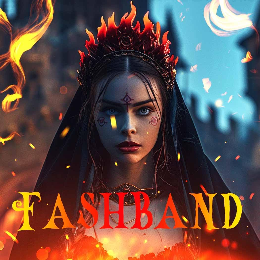 Fashband Flame Headband Red Fire Festival Headpiece Sunburst Goddess Crown Cosplay Hair Accessories for Women image number 1