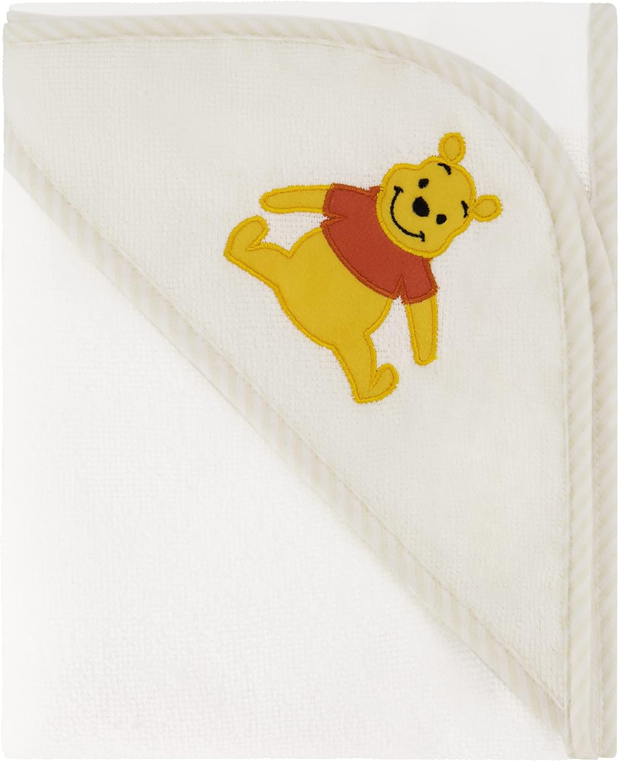 Disney Cudlie Baby Winnie the Pooh 2 Pack Rolled/Carded Hooded Towels in Sweet Life Print, 1 Count