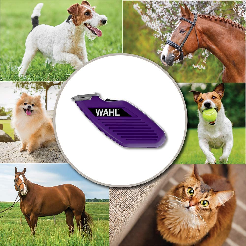 Wahl Professional Animal Pocket Pro Equine Compact Horse Trimmer and Grooming Kit, Purple (#9861-930) image number 4