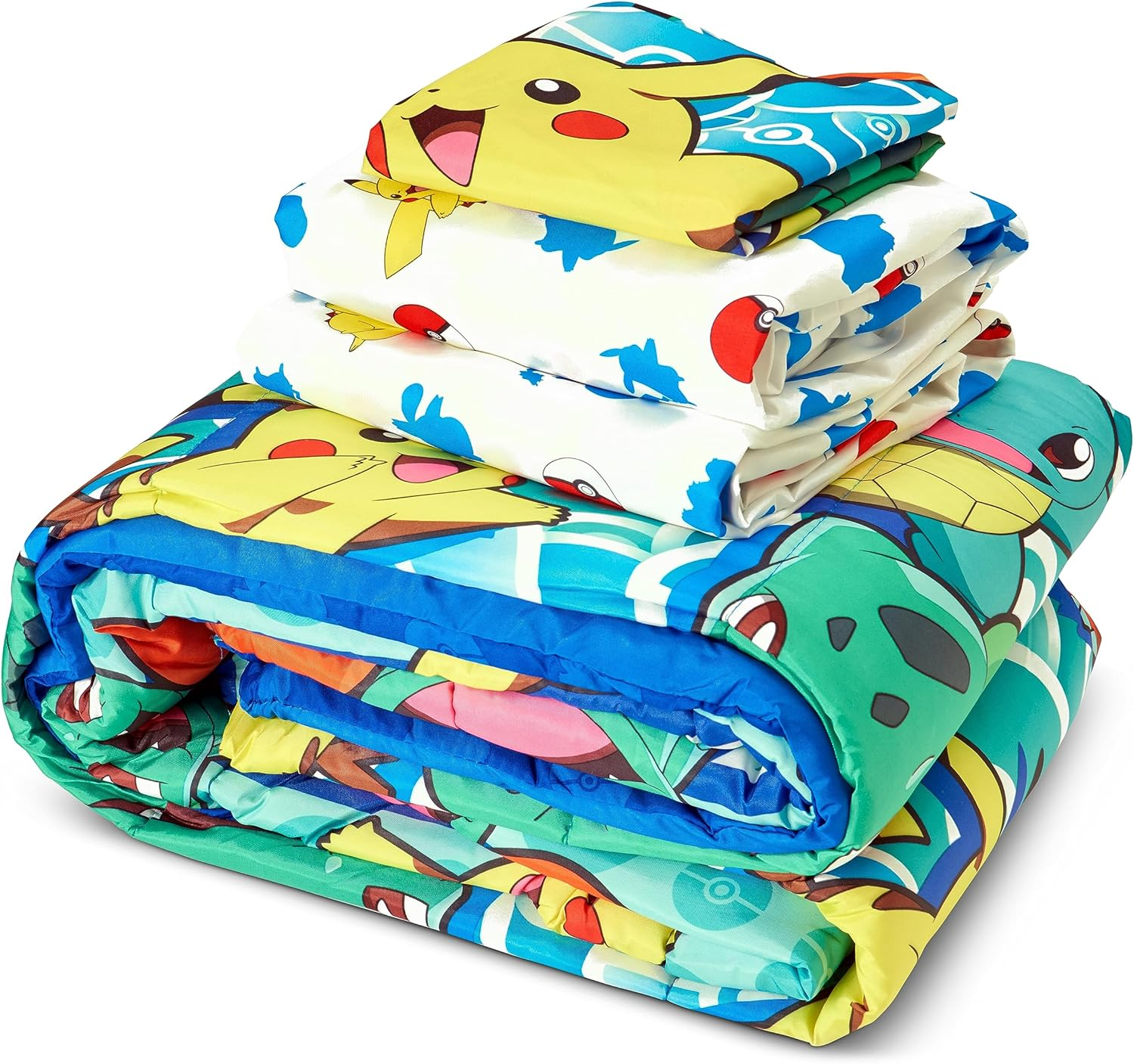Pokemon Northwest Bed in a Bag Set, Twin, First Starters image number 3