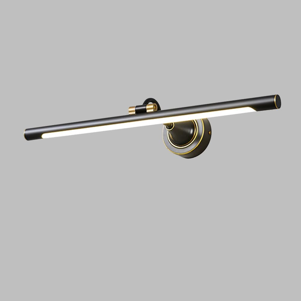 LED Mirror Lamp Bathroom Vanity Light Fixture Adjustable Cabinet Picture Lights, Copper Vanity Sconce Wall Lighting Makeup Lamps for Dressing Room Toilet Cloakroom XXZ image number 6