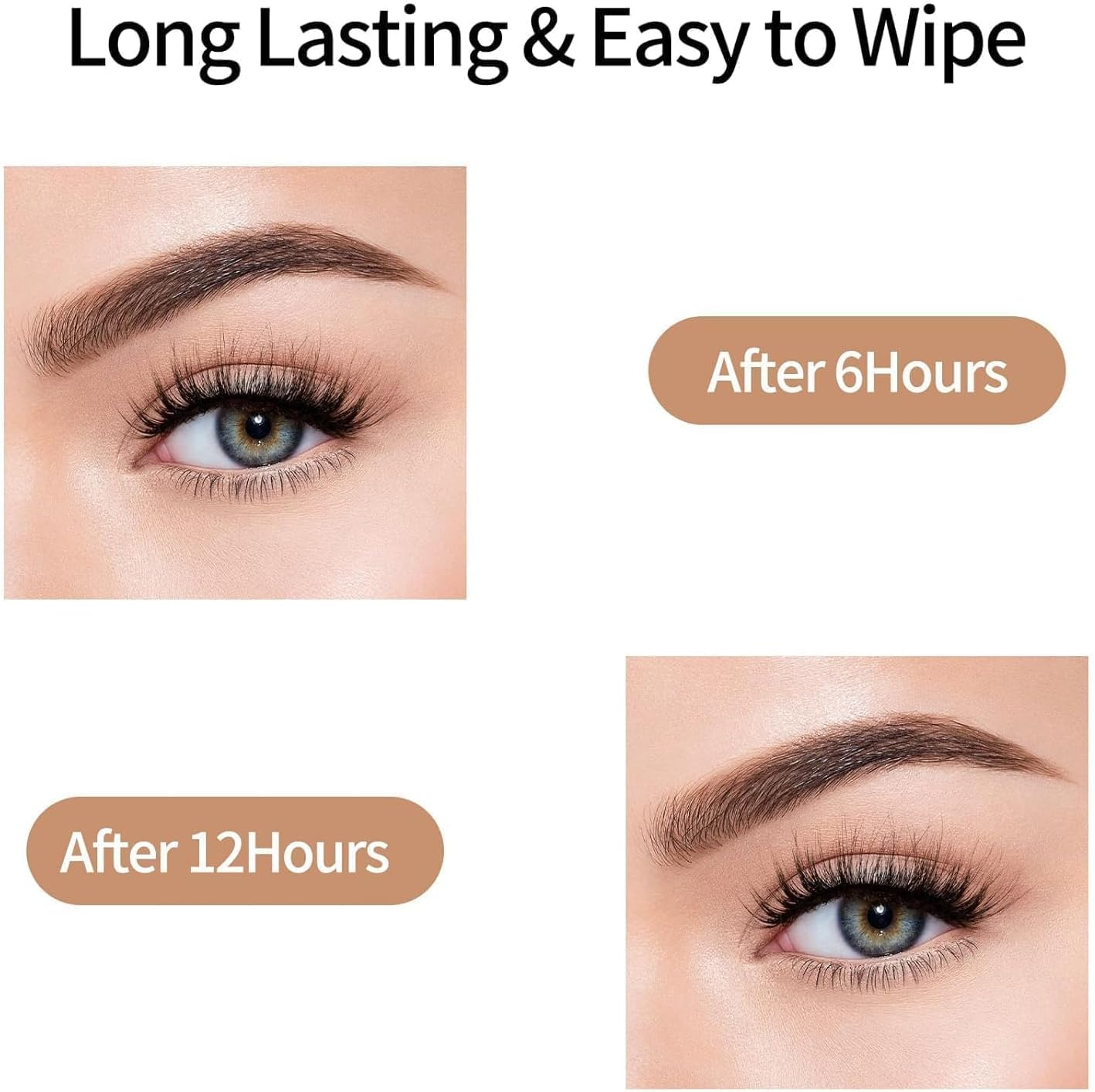 Pack of 2 Magic Microblading Eyebrow Pencil with 4 Micro Fork Tips, Smudge-Proof Eyebrow Colour, Provides Natural Looking, Defined Eyebrows (Light Brown (2 Pieces)) image number 5