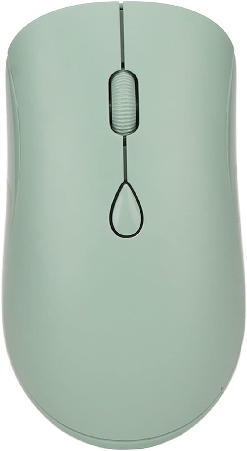 Zopsc Wireless Mouse, Bluetooth & USB, Green, Ergonomic, Rechargeable, 800/1200/1600 DPI, Silent, Office & Gaming image number 2