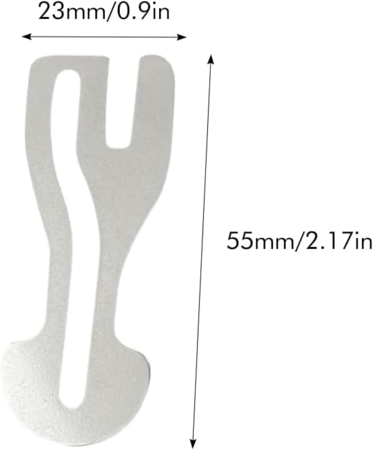 4Pcs Stainless Steel Shopping Trolley Token Remover &ndash; Portable Keychain Coin Replacement for Shopping Cart Unlock &ndash; No Coin Needed, Keyring Included