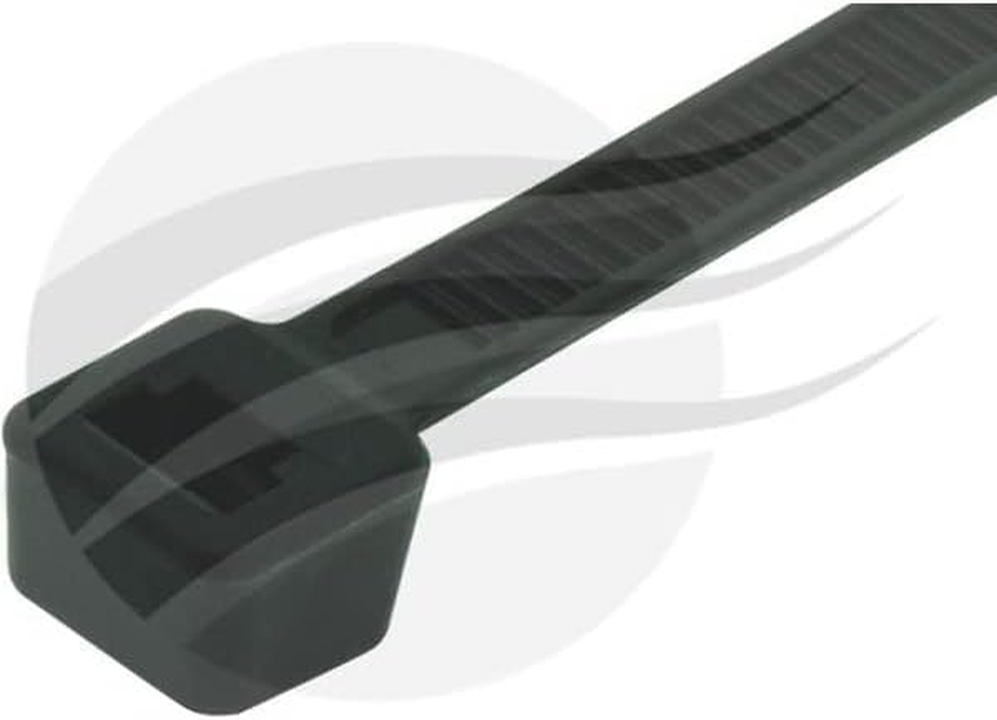Jaylec Cable Tie 380Mm X 4.8Mm Black Nylon Pack 100