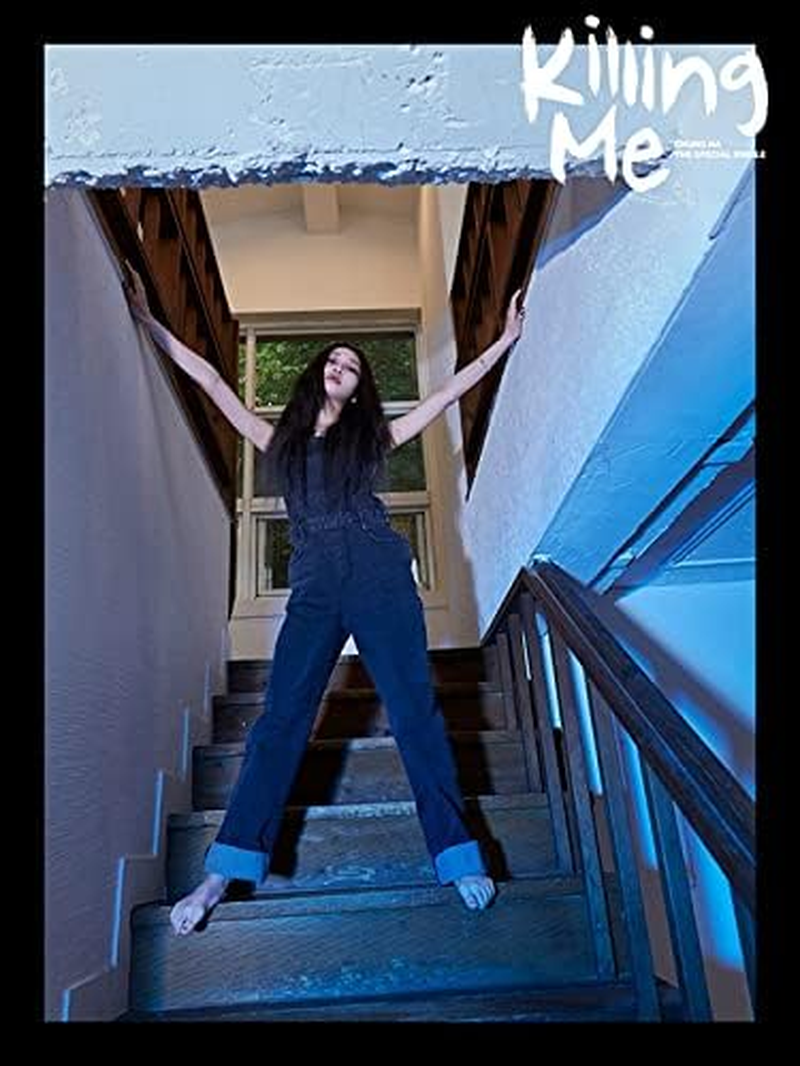 CHUNGHA CHUNG HA Killing Me Special Single Album Cd+1P Folding Poster on Pack+98P Photo&Illust Book+Lyric Sticker+Lyric&Coloring Paper+40P Postcard Book+1P Photocard+Message Photocard Set+Tracking