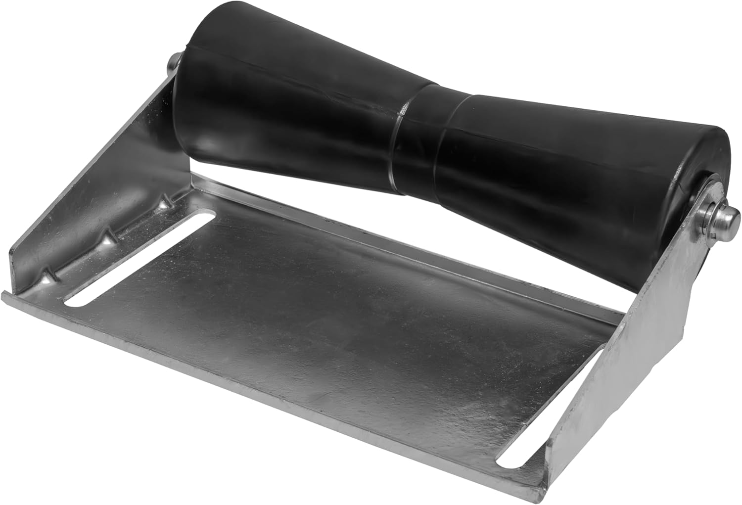 Extreme Max 3006.7152 Boat Trailer Keel Roller and Bracket Kit for 3X3 Cross Members - 12" Poly Vinyl Roller, Black image number 4