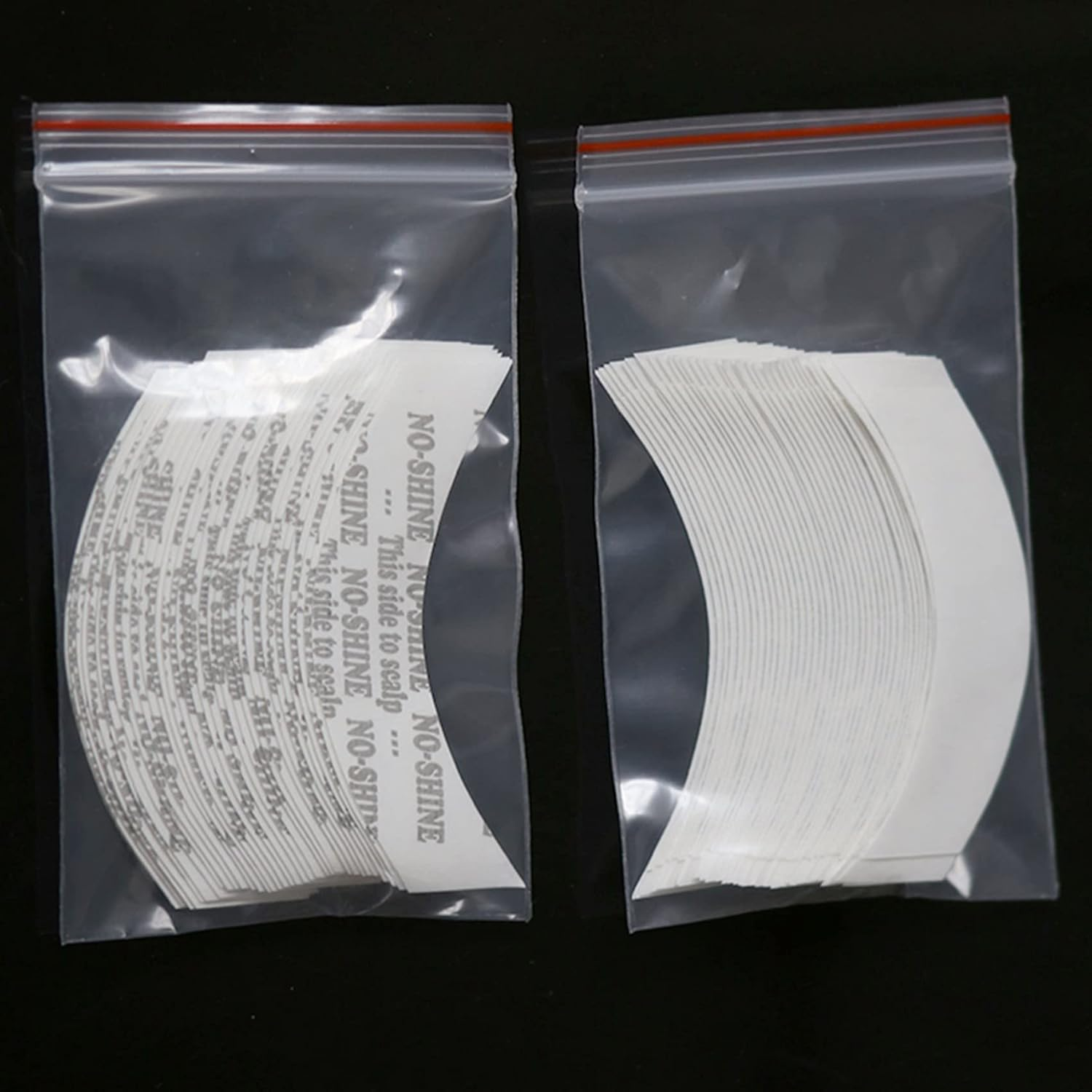 144Pc/Lot No-Shine Lace Wig Tape Double Sided Adhesive Extension Hair Tape Strips for Toupees/Lace Wig Film image number 2