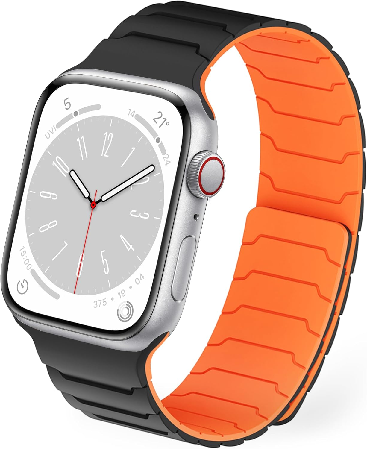 Mazuboho for Apple Watch Band 49Mm 46Mm 45Mm 44Mm 42Mm 41Mm 40Mm 38Mm, Soft Adjustable Comfortable Silicone Magnetic for Apple Watch Strap Ultra 3, Ultra 2, Ultra, Series 11 10 9 8 7 SE 6 5 4 3 2 1