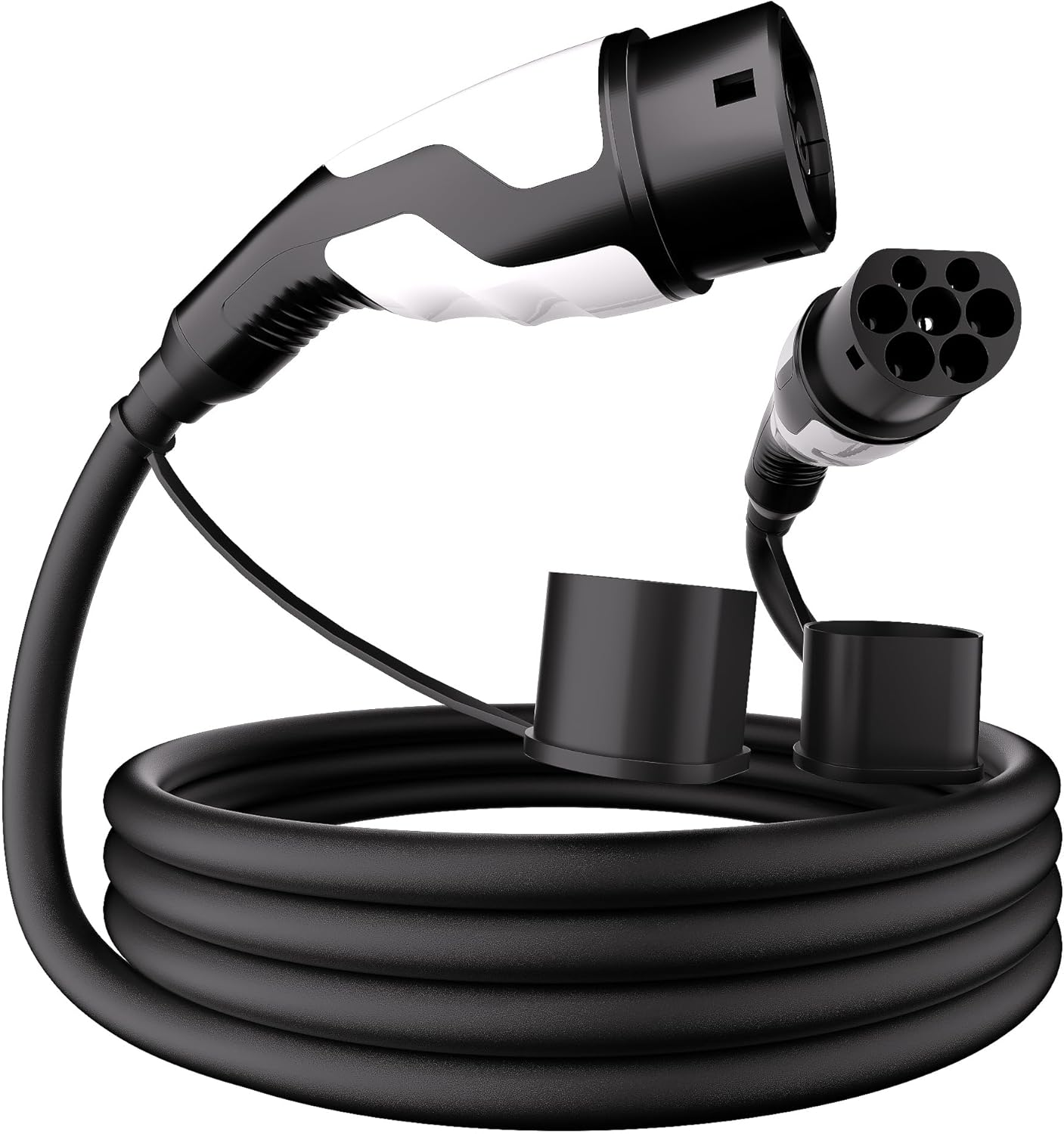 Oppsbuy 5M EV Charging Cable, Type 2 to Type 2 Portable EV Charger 3 Phase, 22Kw 32A Electric Vehicle Charger Compatible with Tesla, BYD, BMW, MG, KIA image number 3