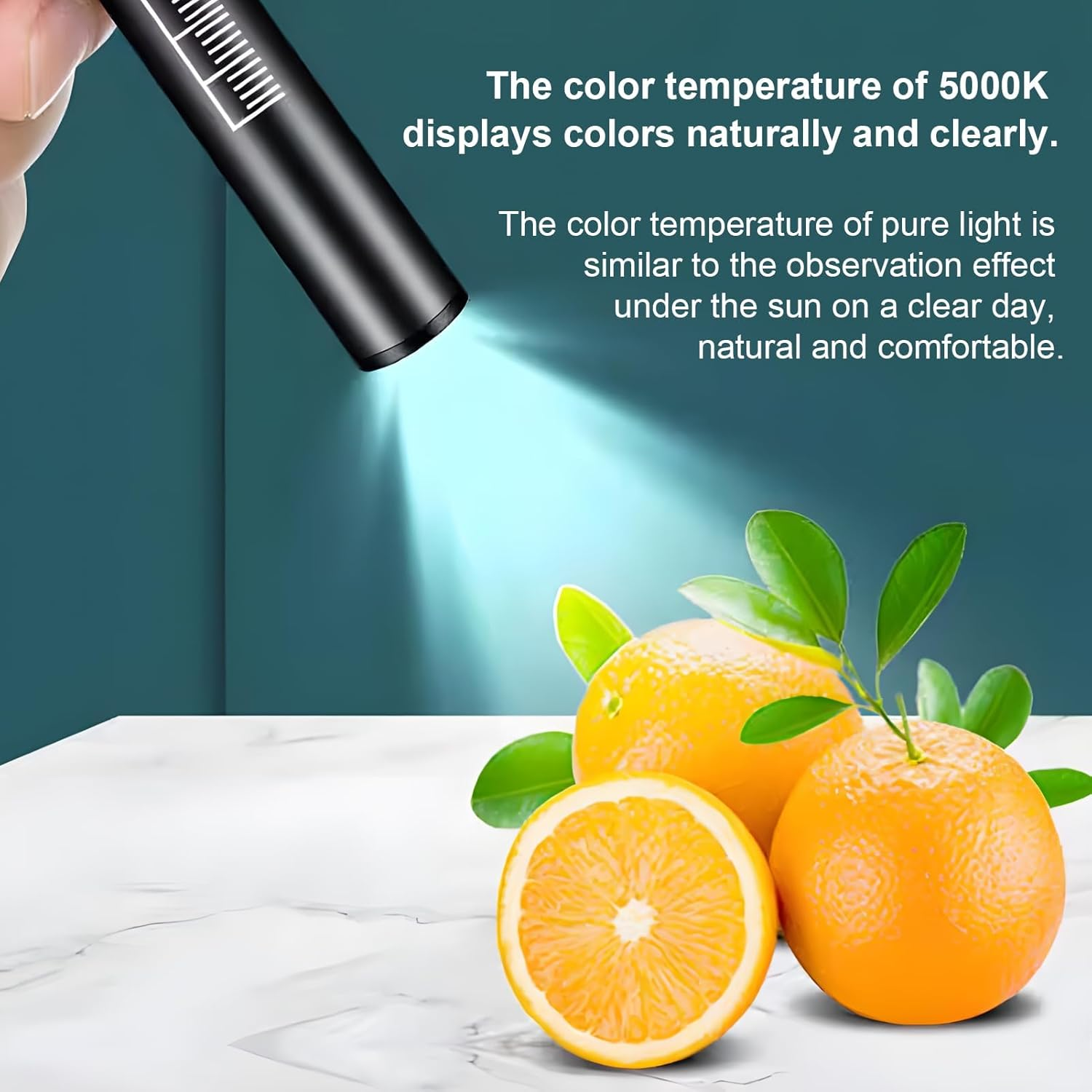 USB Rechargeable Pen Lights with Pupil Gauge & Ruler, LED Penlights,Warm/White Light, Stainless Steel Clip, Dual Source Penlight Flashlights for Home, Car, Emergencies, Inspection, Working, Repair image number 2