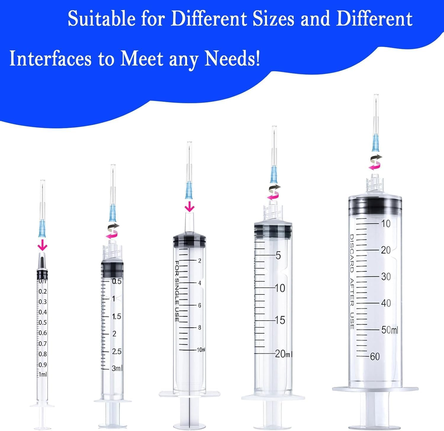 100Pcs 25G X 1 Inch (0.50X25Mm) Terumo Agani Dispensing Needle &ndash; Industrial Science Lab Experiments Injection Syringe Accessories &ndash; Individual Sterile Package image number 6