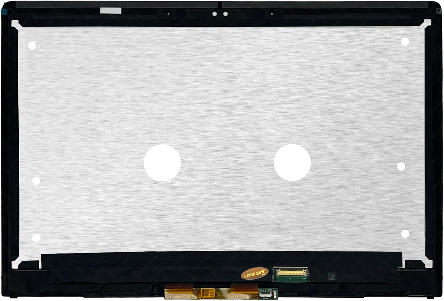 LCDOLED Replacement 13.3 Inches Fullhd 1080P IPS M133NVF3.R0 LCD Panel Touch Screen Digitizer Assembly for HP Elitebook X360 1030 G2 (No-Bezel) (1920X1080-40 Pins Connector)