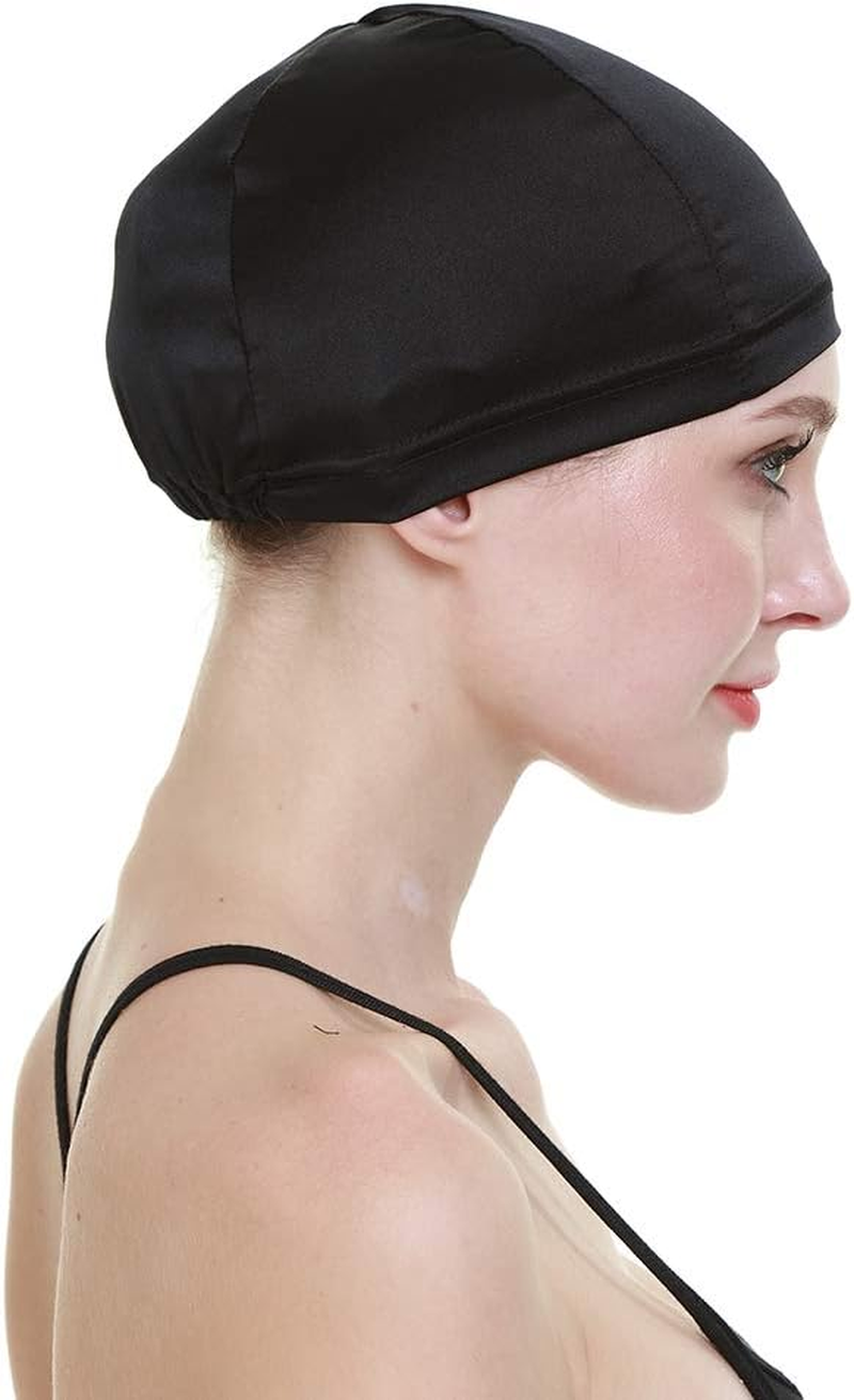 Wig Cap-100% Mulberry Silk Breathable Soft for Bald Head Available All the Year image number 2