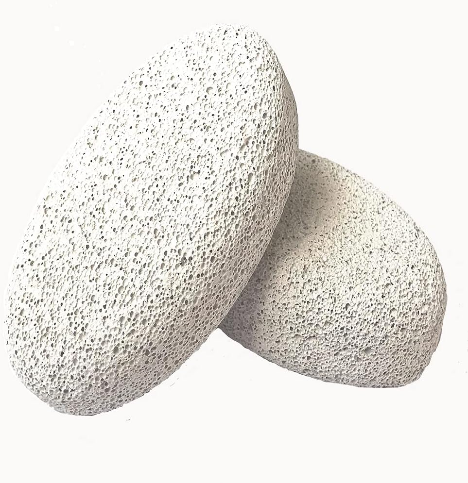 2 Pieces Natural Pumice Stone for Feet Foot Care Hands Body Pedicure Pedicure Exfoliating Tools for Dead and Hard Skin image number 3