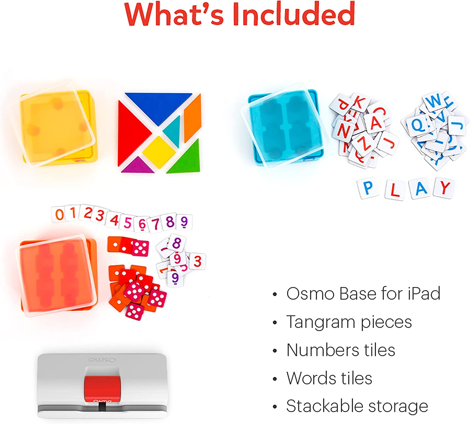 Osmo - Genius Starter Kit for Ipad (New Version) - 5 Hands-On Learning Games - Ages 6-10 - Problem Solving & Creativity - STEM - (Osmo Base Included) image number 5
