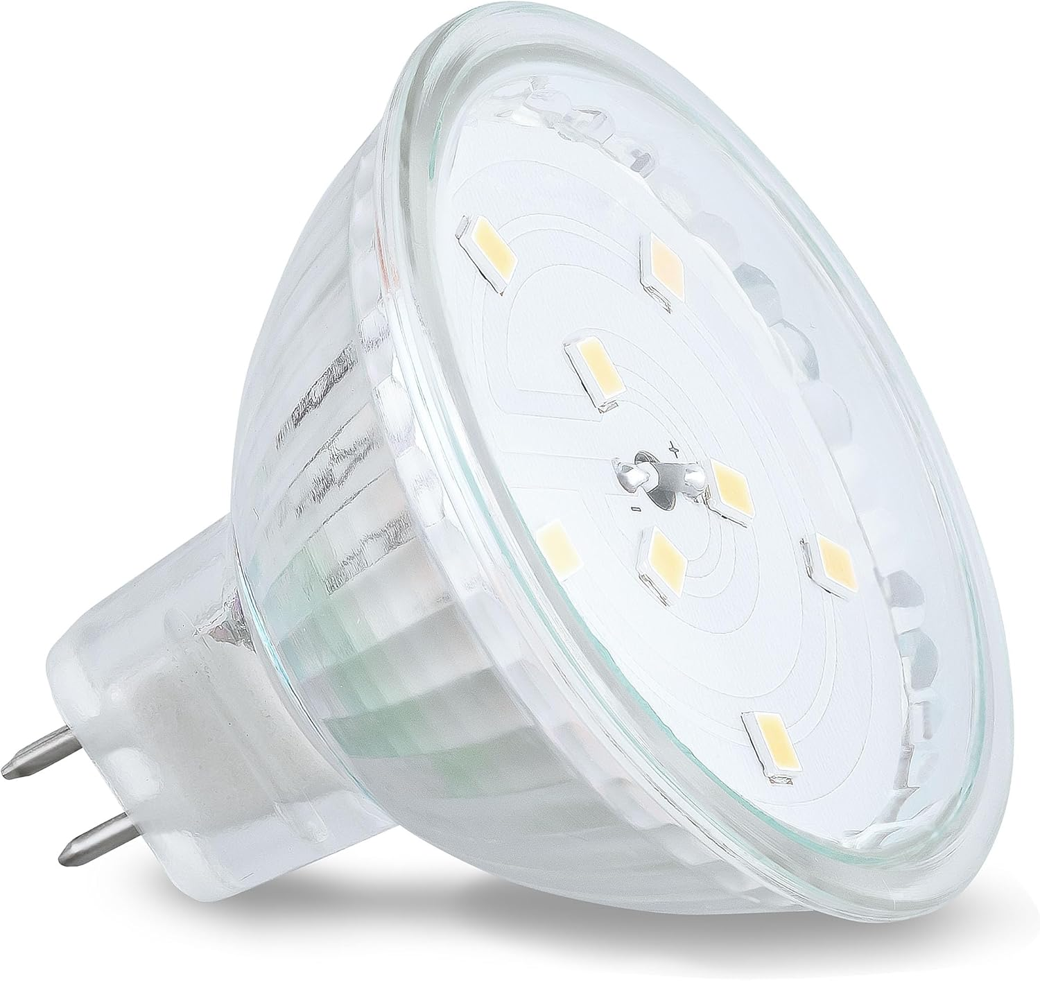 SEBSON MR16 LED Bulbs Warm White 2900K 3.5W - 10 Pack - Spot Lights Ceiling - Equivalent 30W Halogen, 280Lm, 110&ordm; Beam Angle - 12V DC, GU5.3 Light Bulb, Non Dimmable image number 6