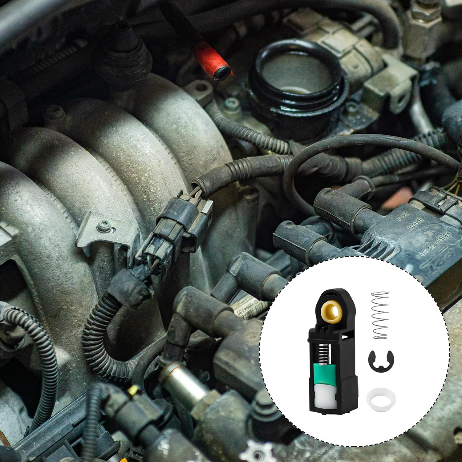 Automatic Selector Shaft Gear Shift Transmission Cable Connector, Suitable for Ford Fusion Mondeo KUGA 2013-2019 CV61-7C445-AA Taurus Edge Lincoln image number 1