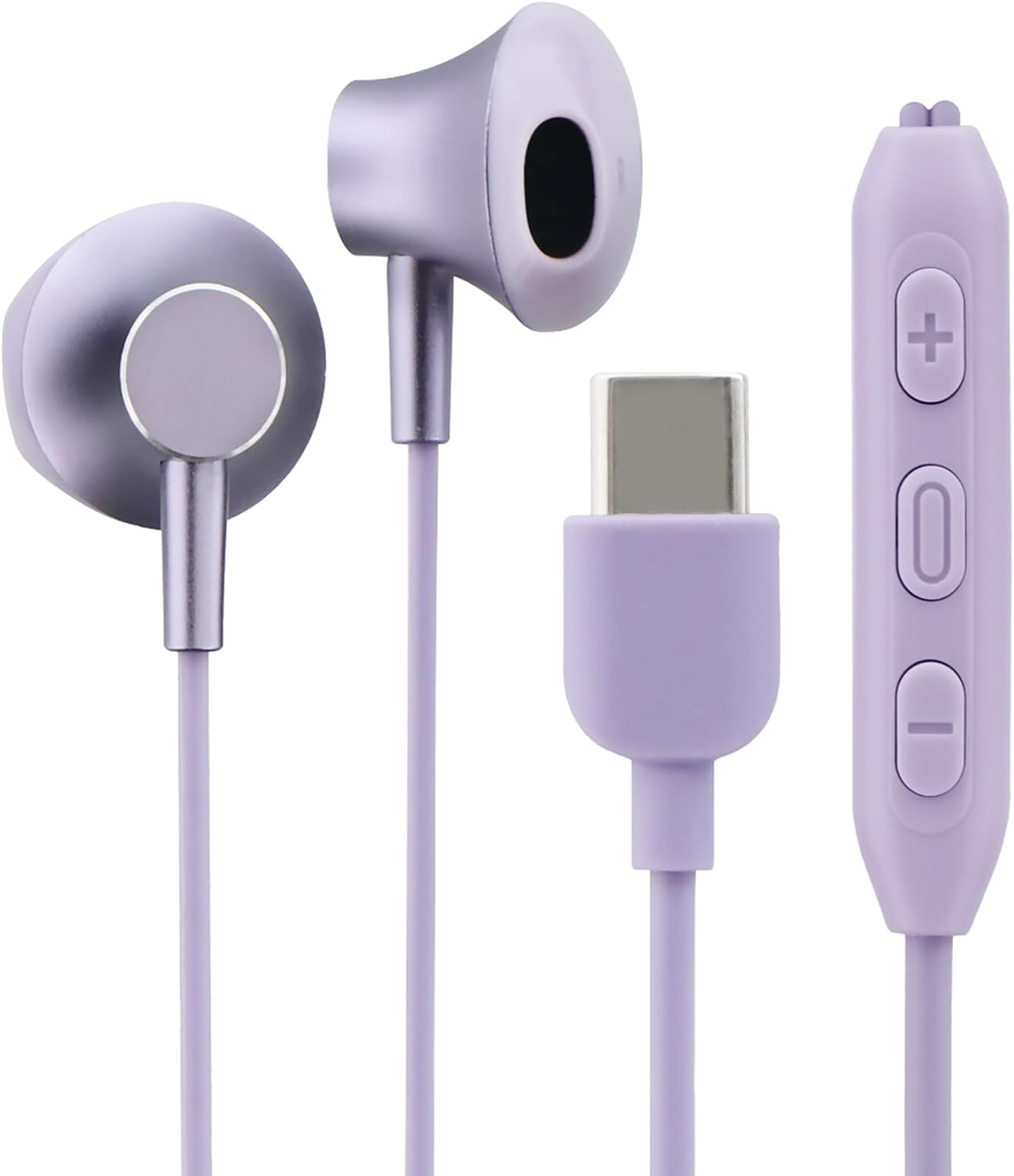 Leplus LN-TCEP01PP Type-C Earphones (With Volume/Microphone) In-Ear Type Polar Range Mellow Lilac image number 6