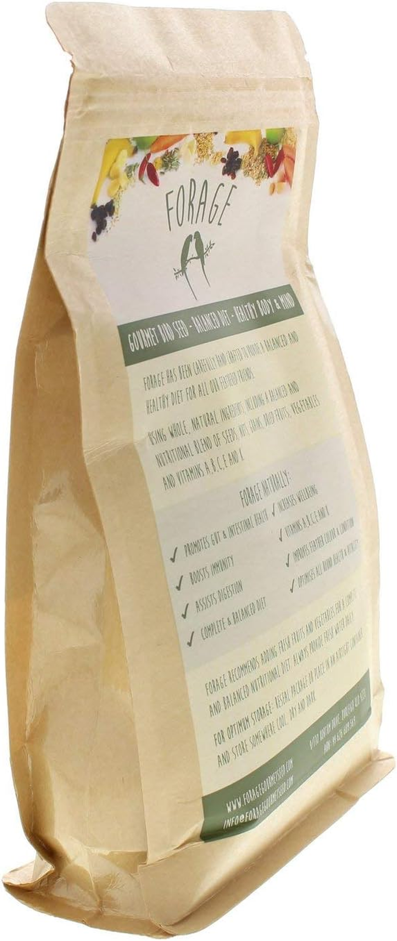 Forage Cockatiel 500G Bird Food Mix Millet Seed Fresh Australian Made