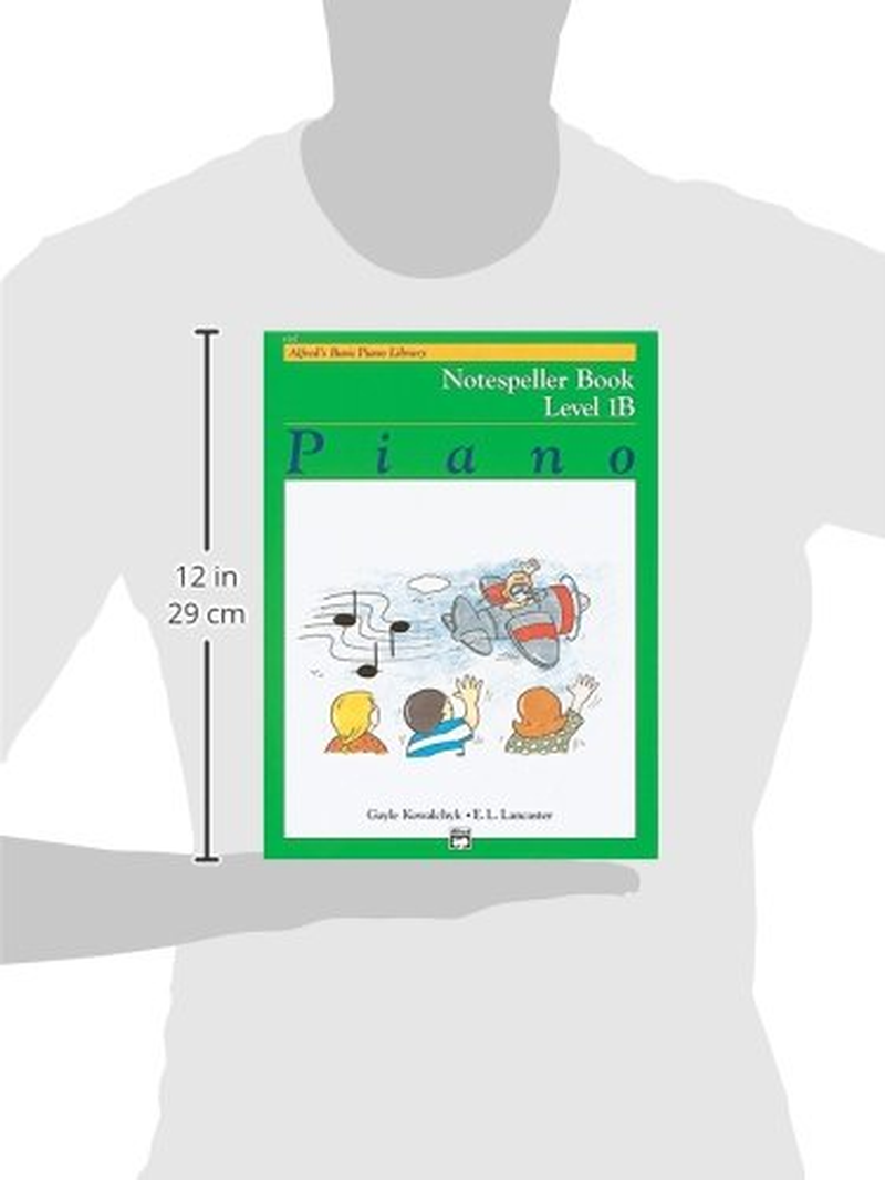 Alfred'S Basic Piano Library Notespeller Book 1B image number 1