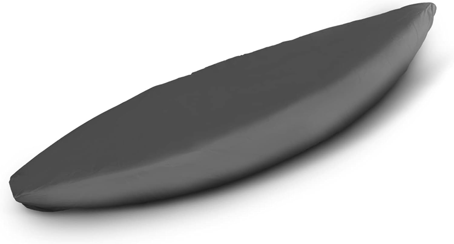 Professional Universal Kayak Cover Canoe Boat Waterproof UV Resistant Dust Storage Cover Shield Grey 6.0M