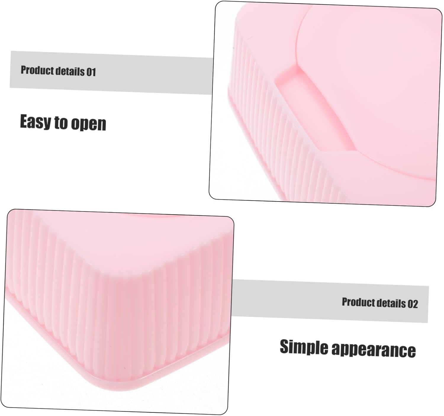 Wet Wipes Box Pull-Out Feature Cotton Wipes Holder Dustproof Storage Nursery Home Travel image number 3