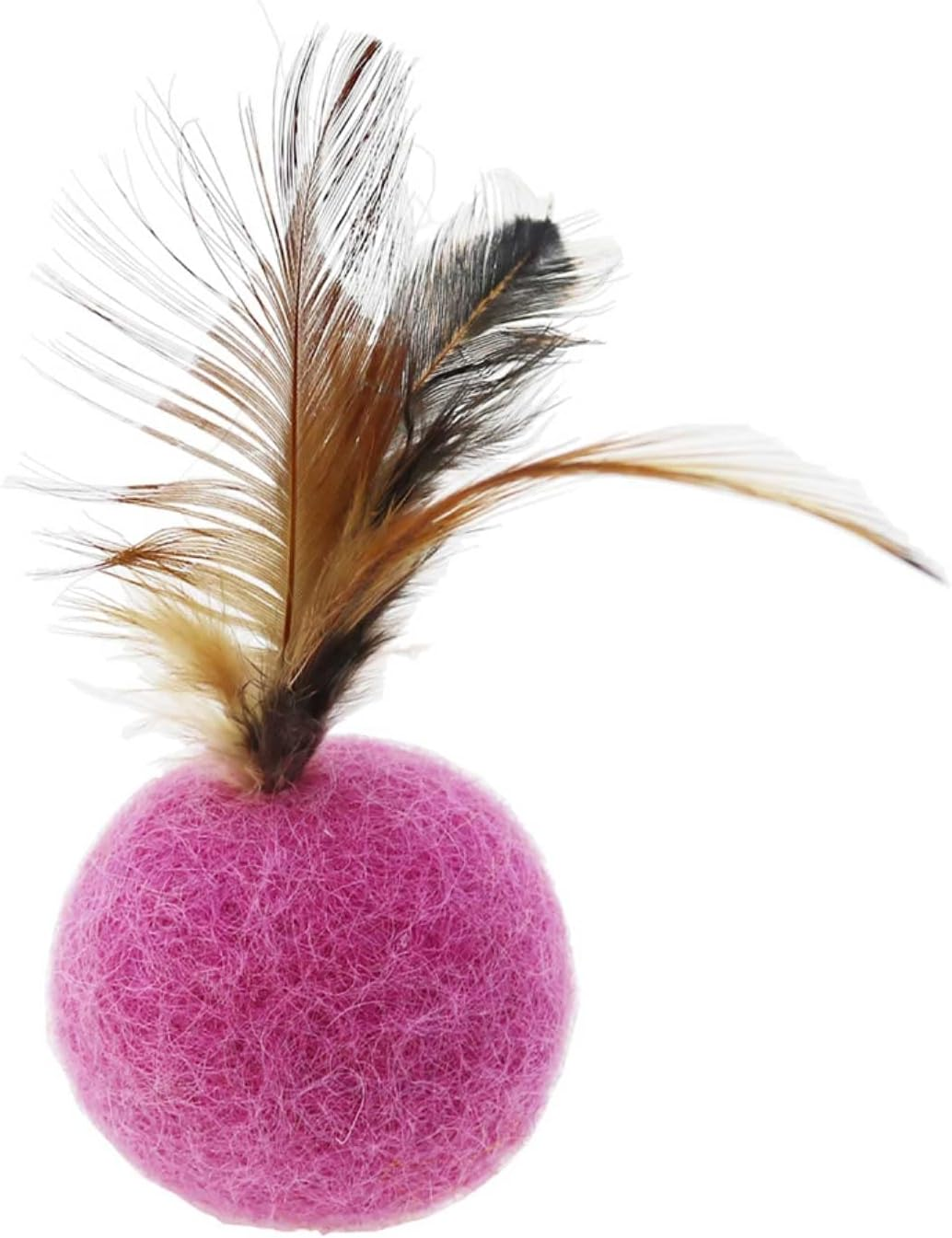 Nekotoy 18 Pack Wool Wings Balls Assorted Cat Toy