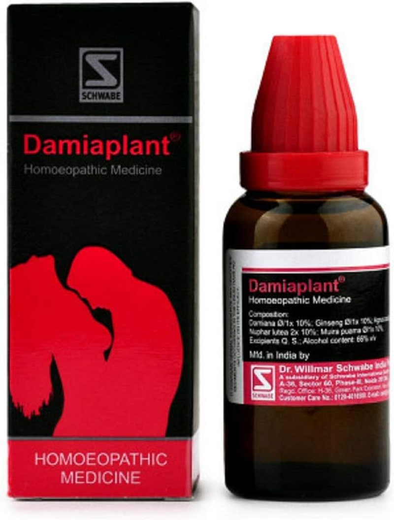 Willmar Schwabe India Damiaplant Drops 30Ml Each (Pack of 4) image number 1