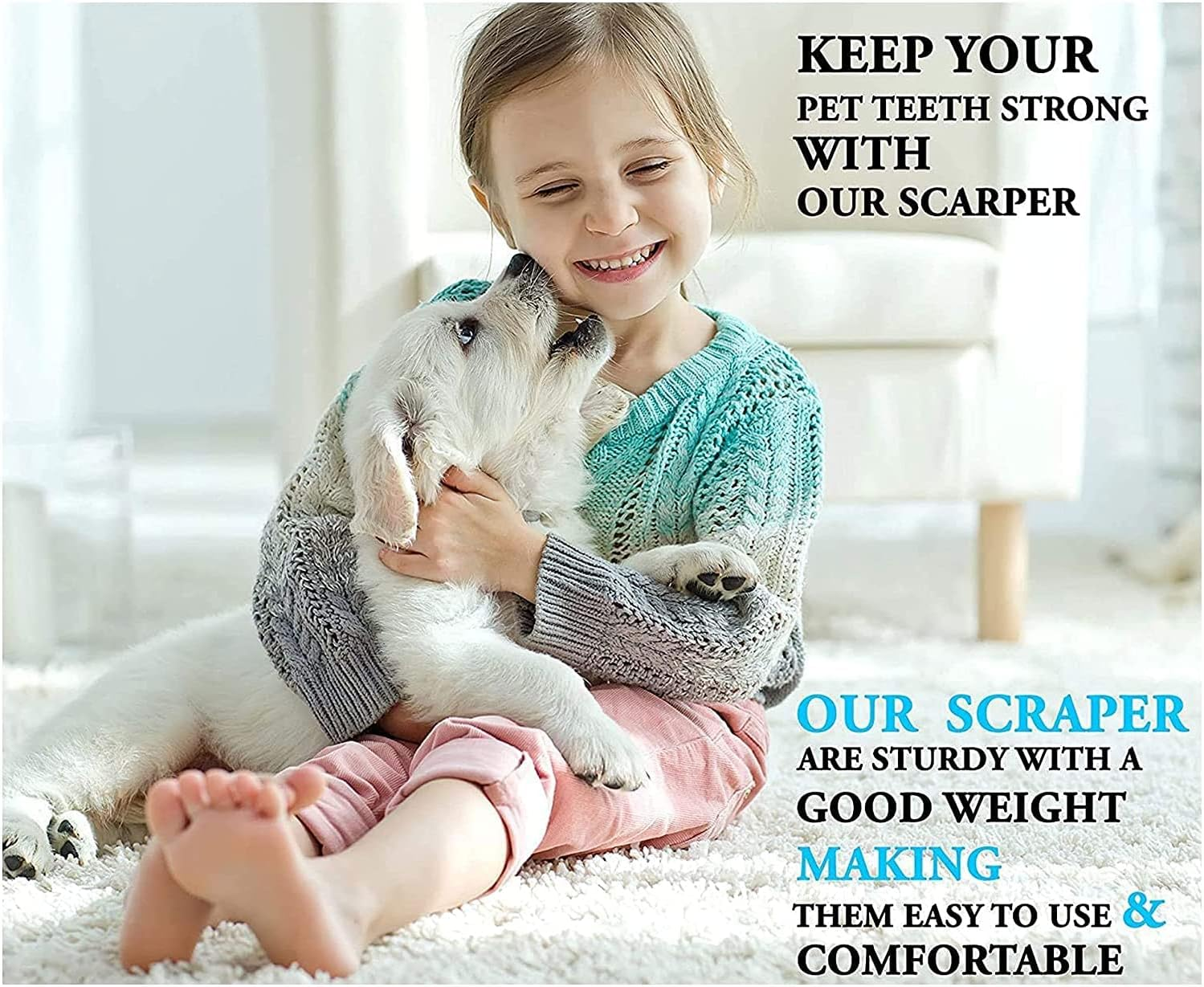 Dental Set Cleaning Tools 4 Pack Dental Hygiene Kit Teeth Inspection Set for Home Use Stainless Steel Mouth Mirror Dental Picks Oral Care Set to Remover Tartar, Tooth Scraper