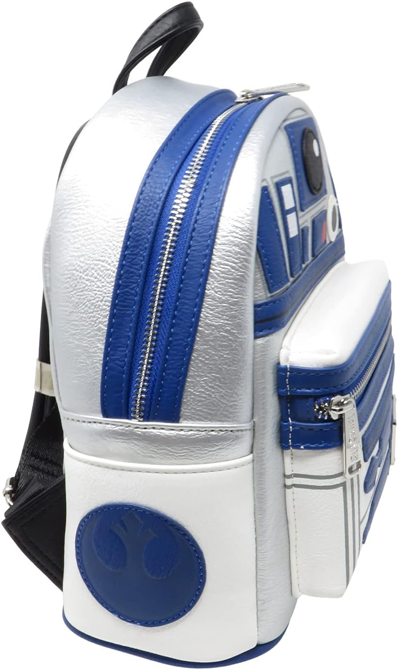 Loungefly Star Wars R2-D2 Applique Mini Backpack image number 2