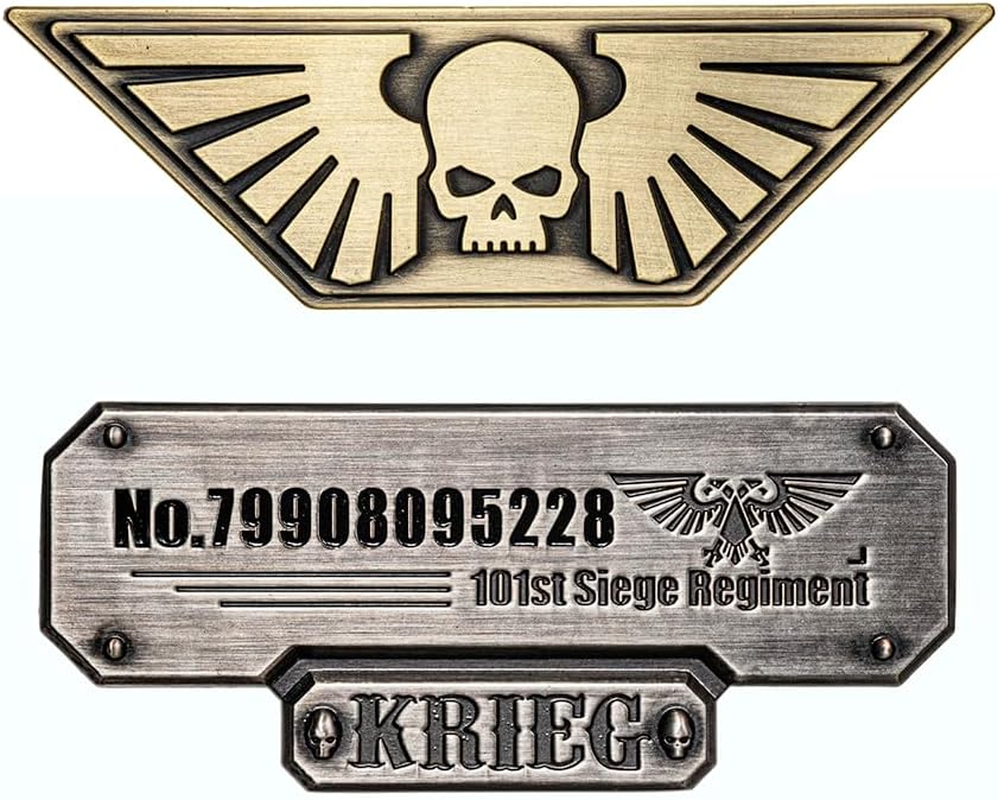 Starforged Astra Militarum Death Korps of Krieg Siege Regiment Backpack Warhammer 40K Computer Bag, Brown, Medium, Classic